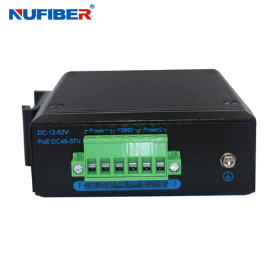 8-portowy niezarządzany przełącznik przemysłowy Przemysłowy przełącznik Ethernet do montażu na szynie Din